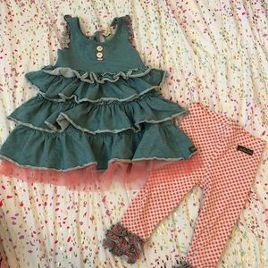 Matilda Jane Tiered Ruffle Set Size 18-24 mo